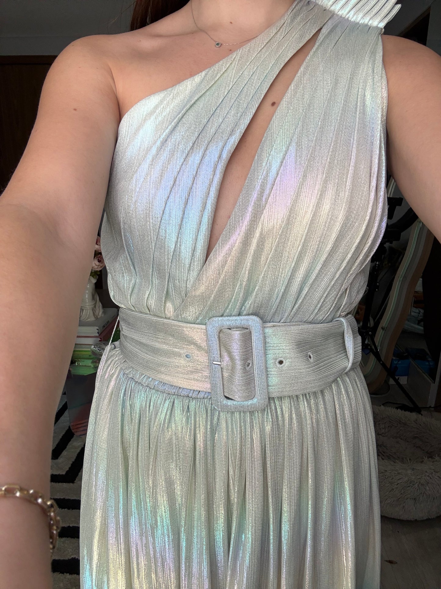 Vestido retrofete arcoirirs pastel ombre NUEVO con etiquetas