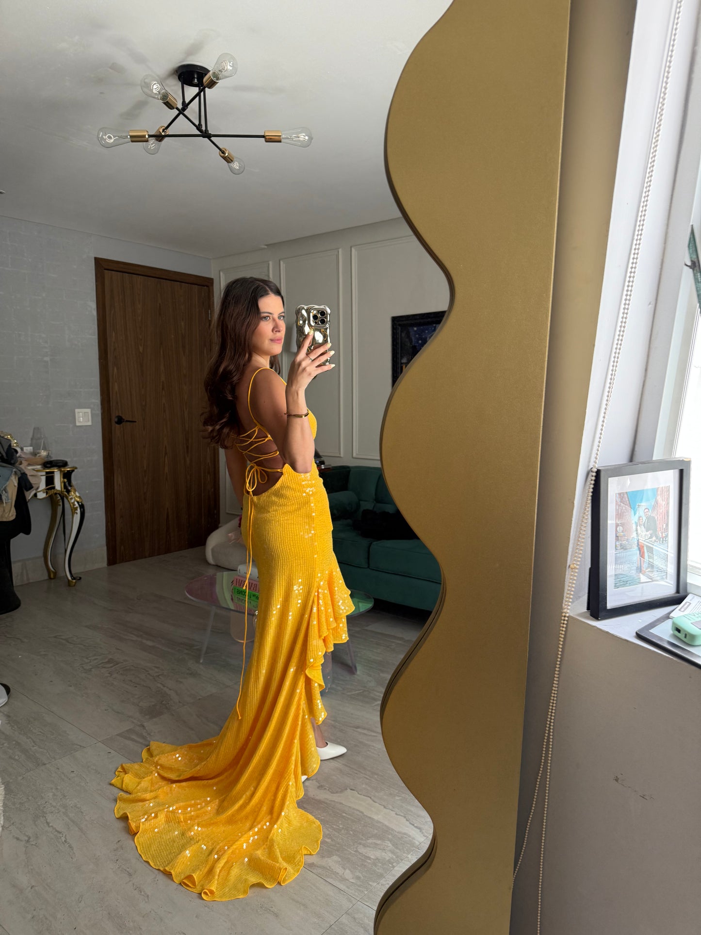 Vestido asimetrico Mac Duggal NUEVO CON ETIQUETA