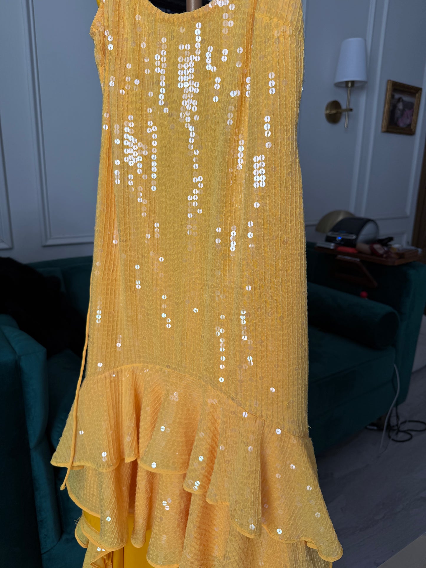 Vestido asimetrico Mac Duggal NUEVO CON ETIQUETA