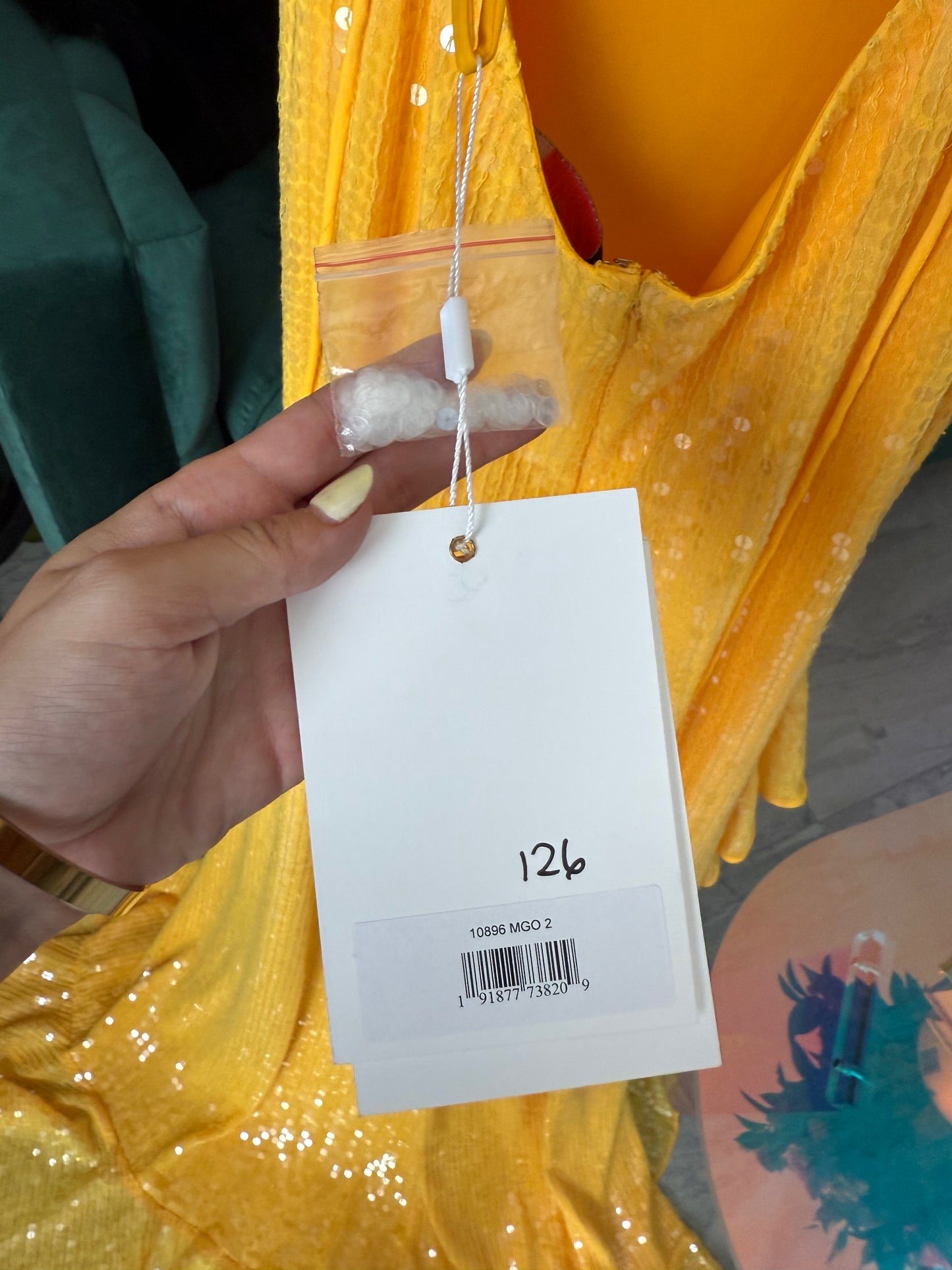 Vestido asimetrico Mac Duggal NUEVO CON ETIQUETA