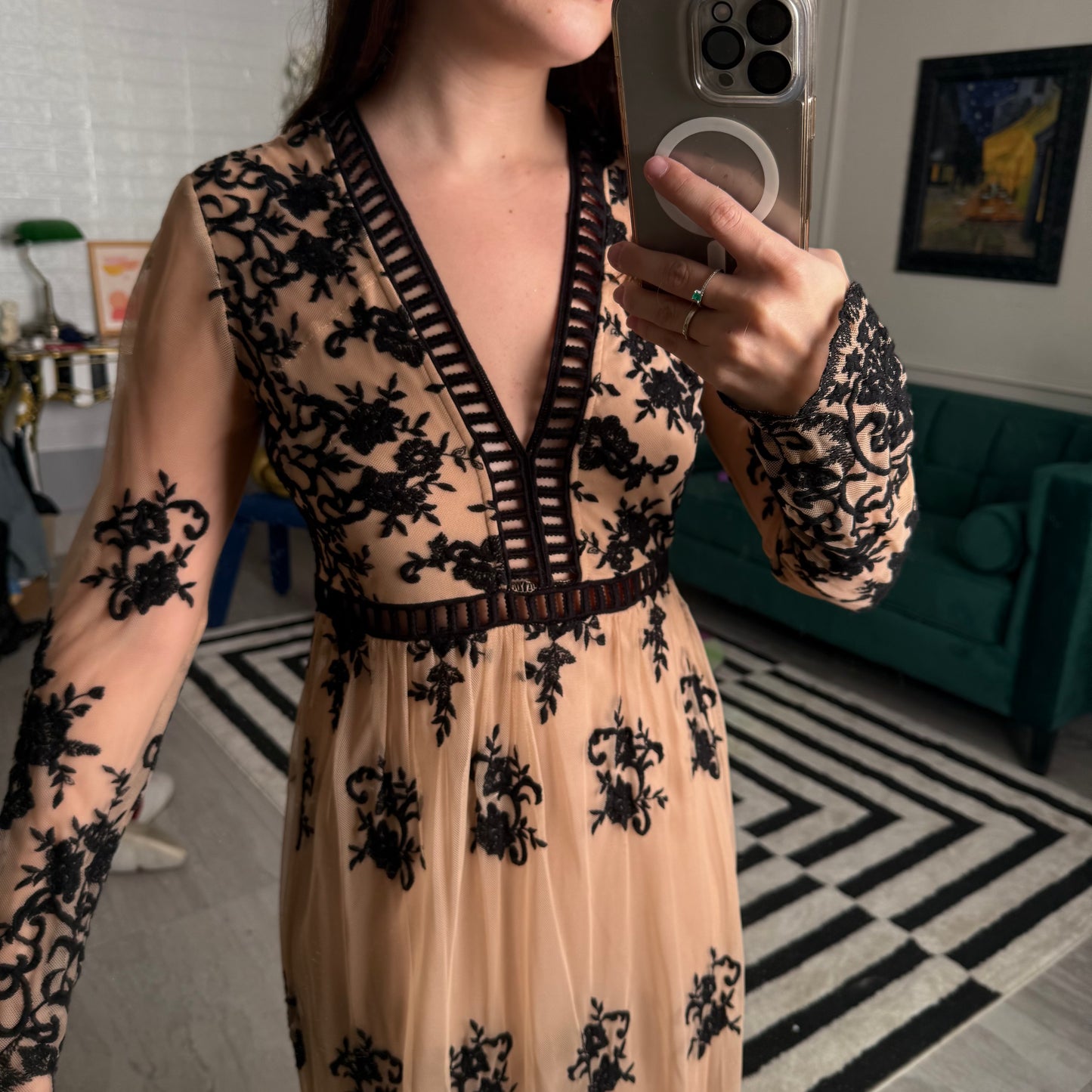 Vestido de encaje formal