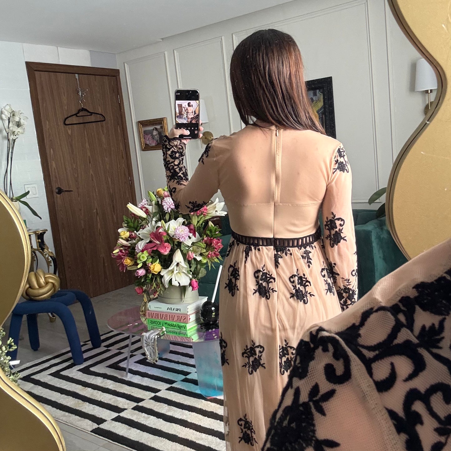 Vestido de encaje formal