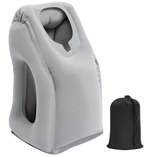 Almohada Inflable para viaje en avión