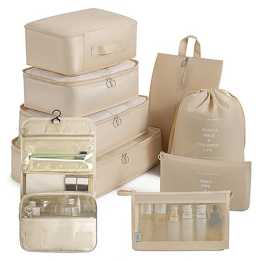 9 cubos para empacar