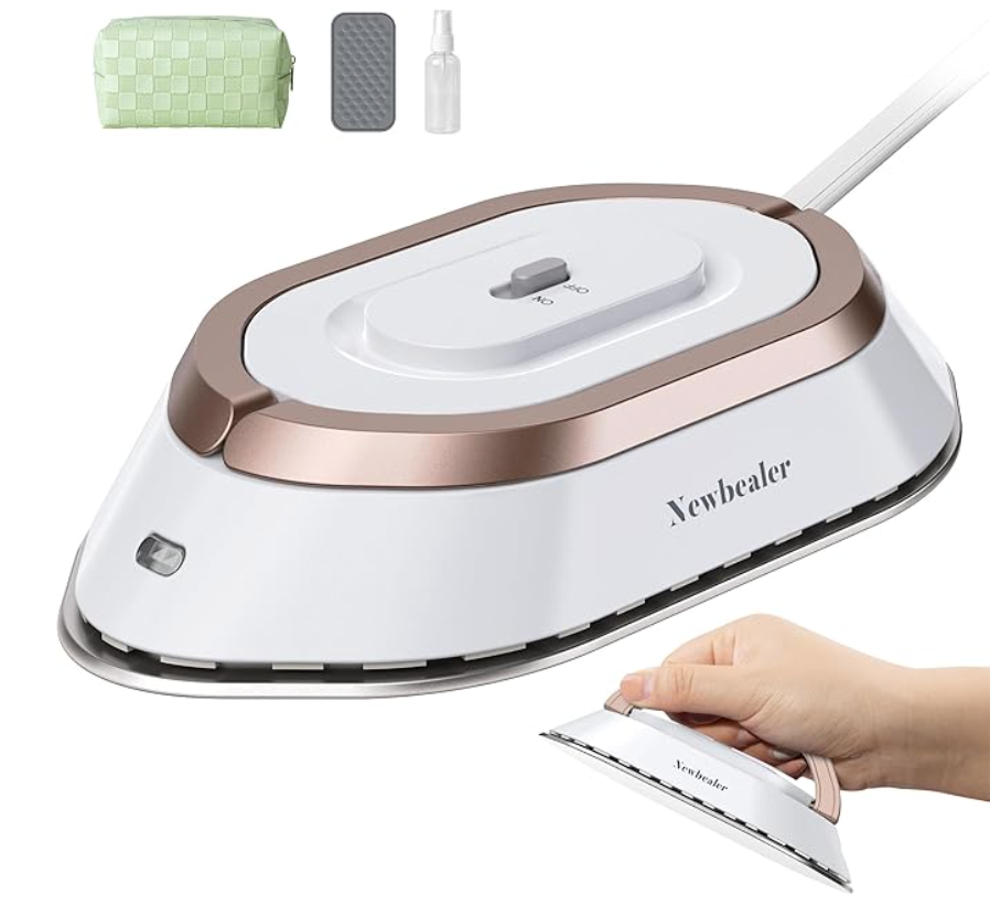 Mini plancha de CALOR (no vapor) para ropa