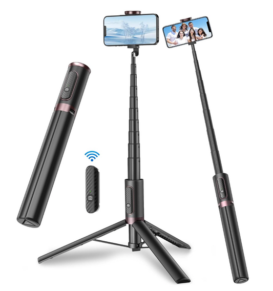 Tripié compacto con control remoto