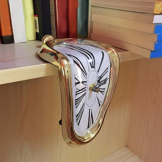 Reloj estilo dali de decoración
