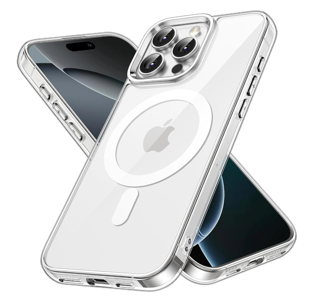 Funda transparente + Magsafe iPhone 16 pro max