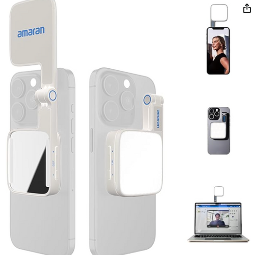 Selfie light + magsafe