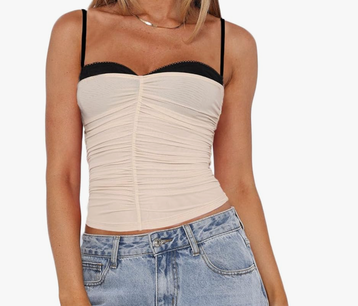 Blusa con efecto bra (hay más colores)
