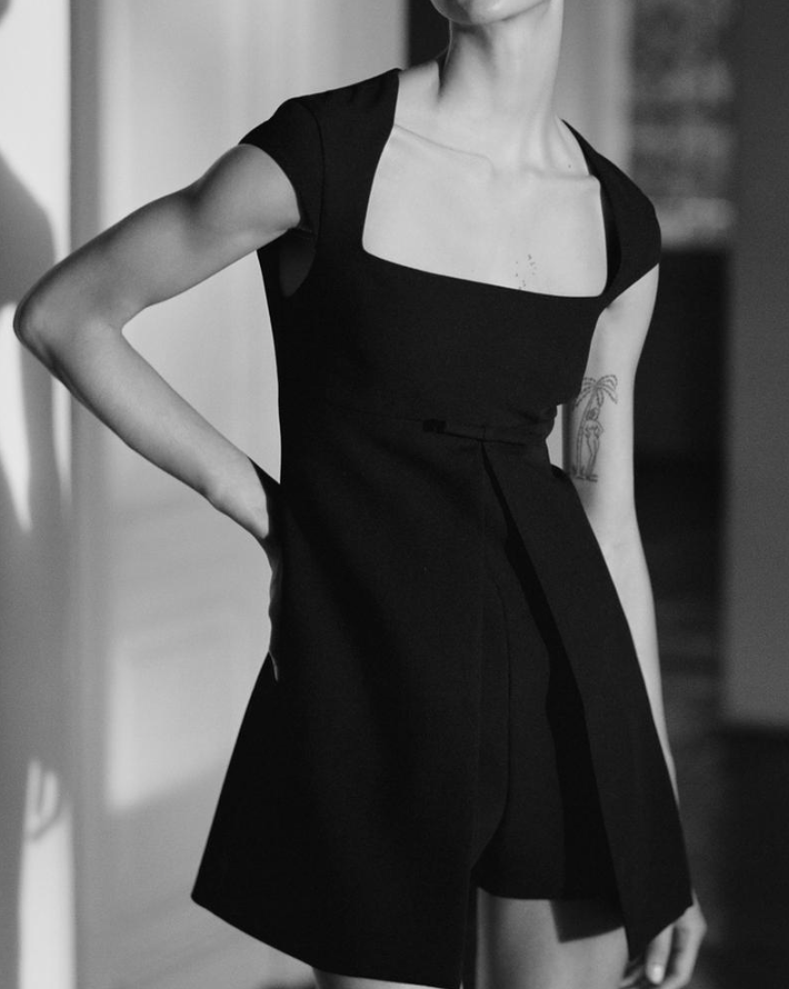 Vestido cute con moño