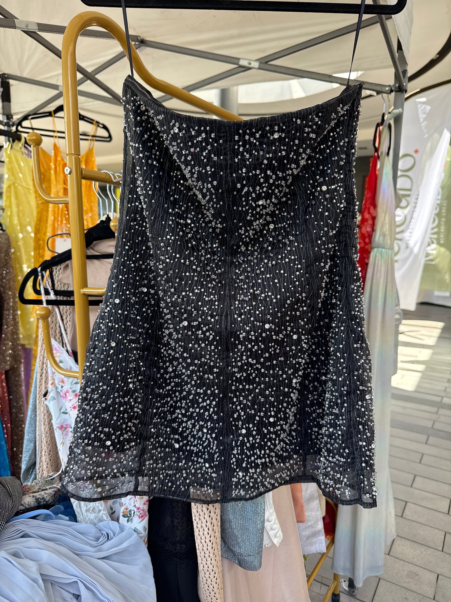 vestido shakiras negro h&m