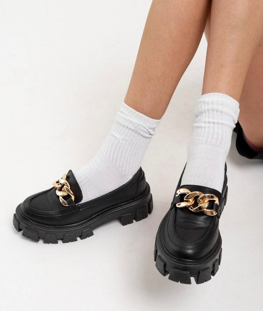 Zapaots con cadena y plataforma