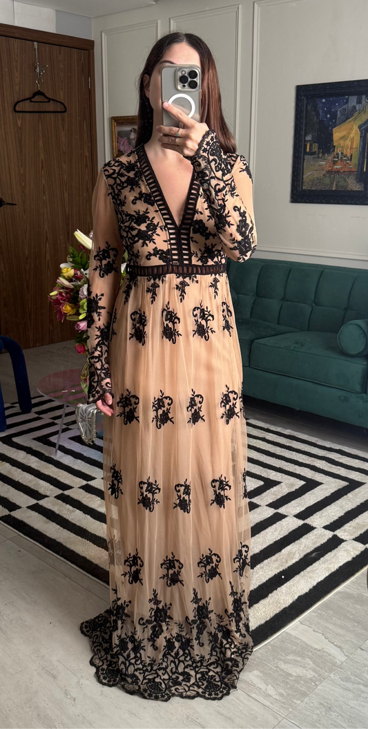 Vestido de encaje formal