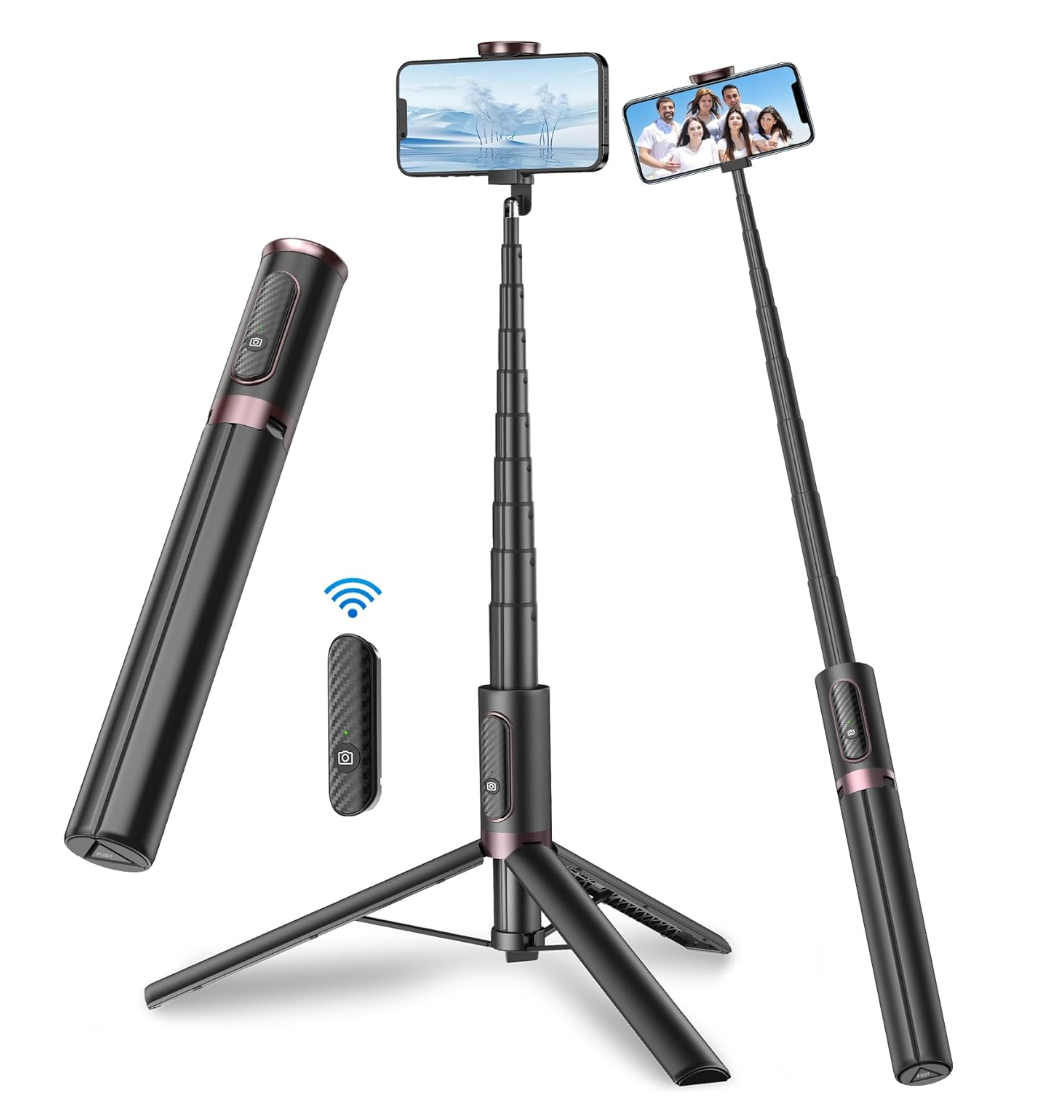 Tripié compacto con control remoto