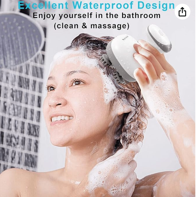 Masajeador de cuero cabelludo eléctrico