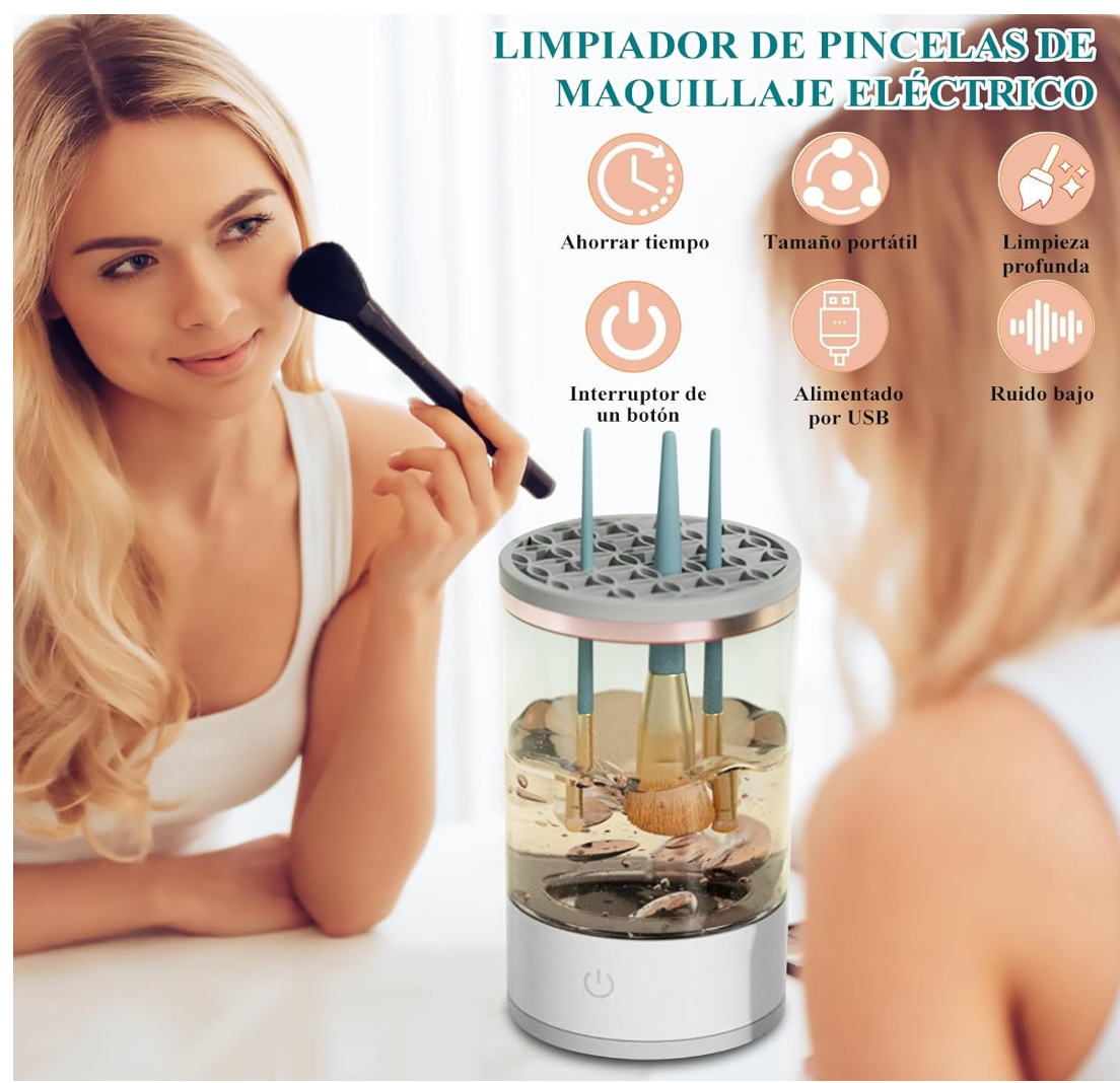 Lavadora de brochas eléctrico