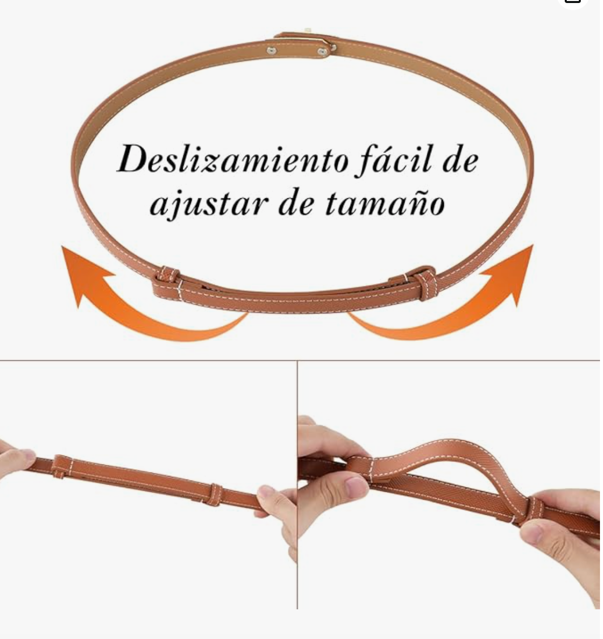 2 cintos ajustables $200