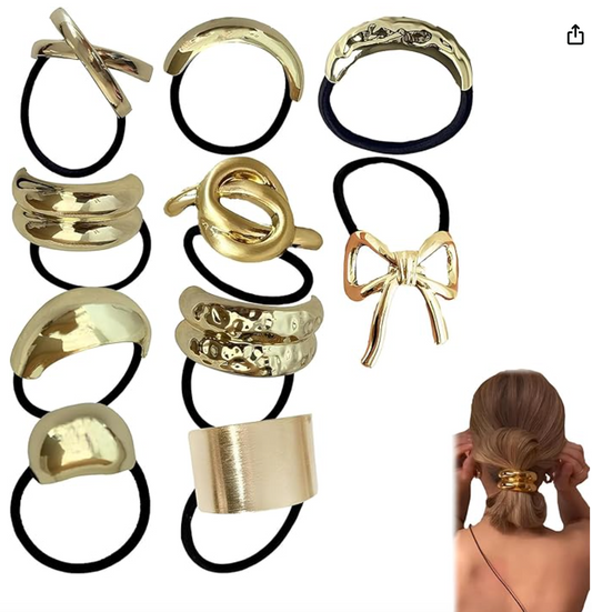10 hair cuffs