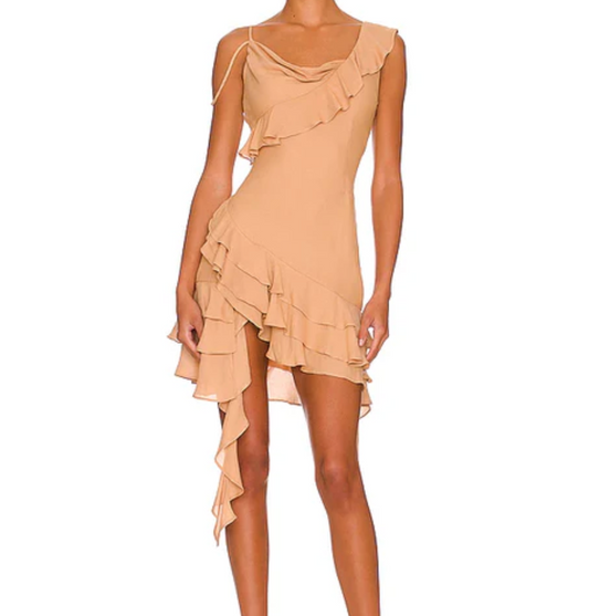 Vestido asimétrico Dua NBD