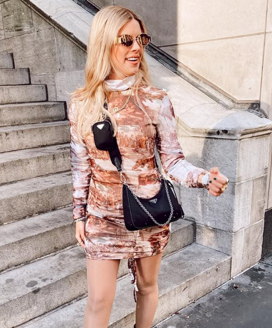 vestido arte michelangelo