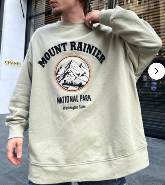 Sudadera larga montaña